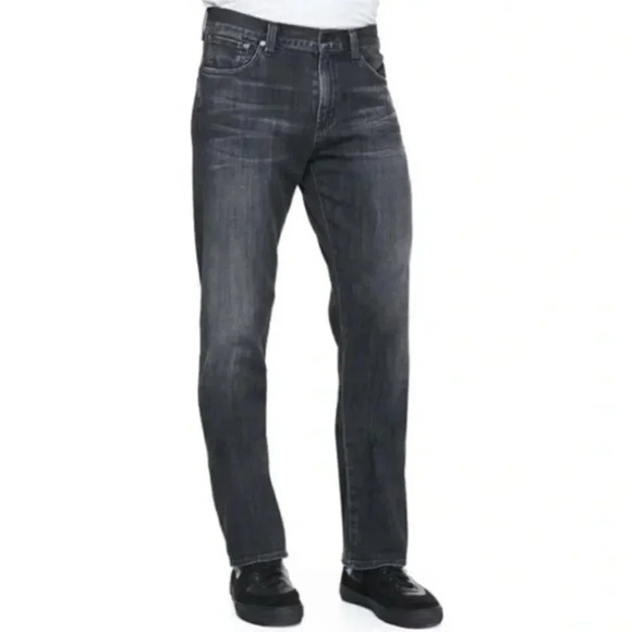 Citizens of Humanity Jeans Slim Straight Leg Denim Faded Black New Men's 38 29" - Picture 1 of 11